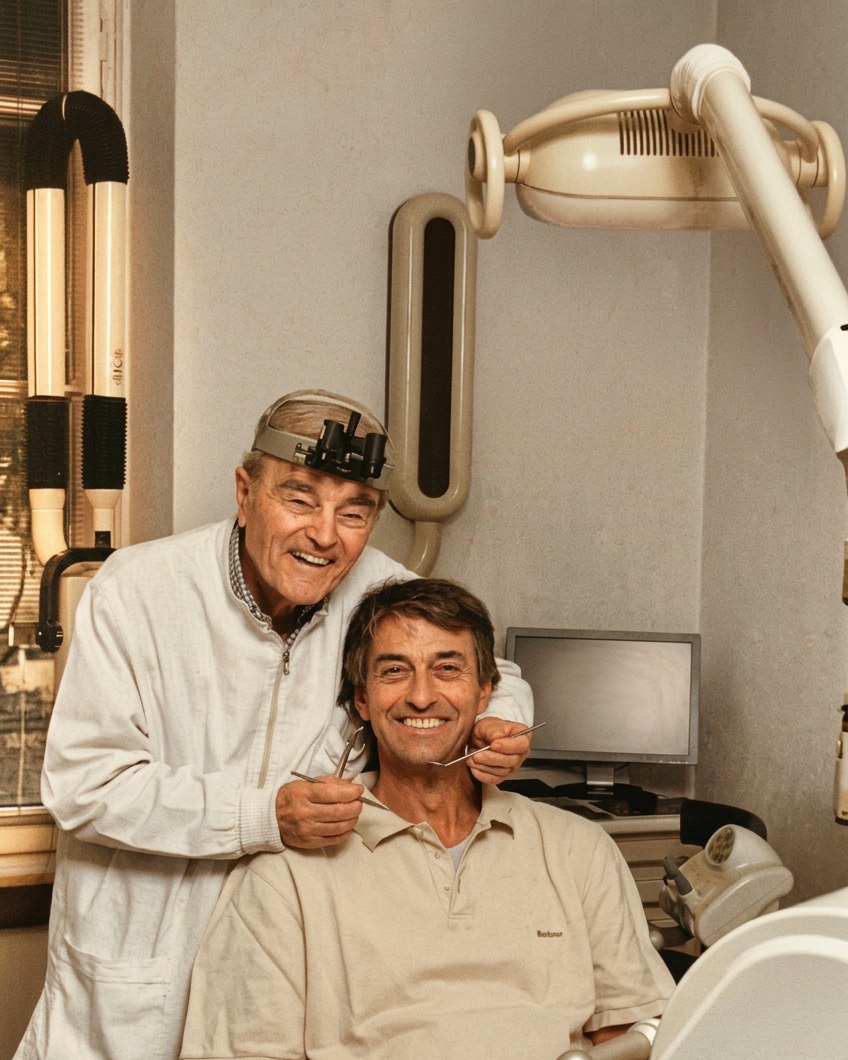 Dott. Cesare e Giovanni Vergiati, due generazioni di dentisti a Fornovo di Taro